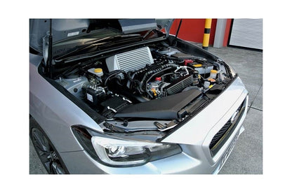 Process West Verticooler Top Mount Intercooler For 15-21 Subaru WRX (Black) - Installed 2