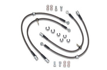 Techna-Fit Stainless Steel Braided Brake Line Kit For 2002-07 Subaru WRX