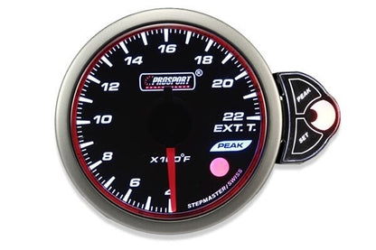 Prosport Halo Series 52mm Electronic EGT Gauge with Peak & Warning