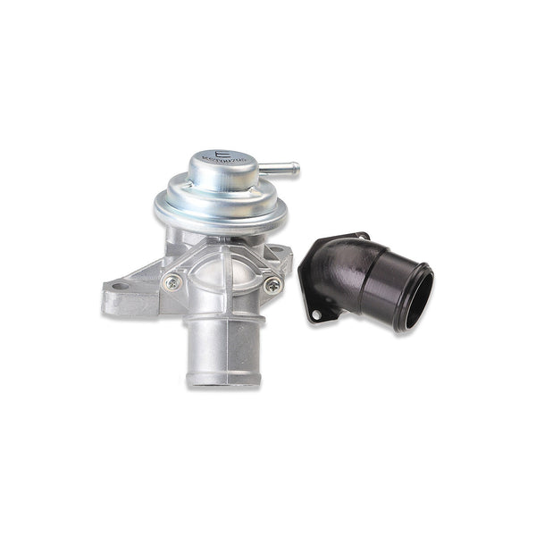 IAG Replacement Blow Off Valve Elbow for 2002-07 WRX, 2004-21 STI in Black Anodized Finish