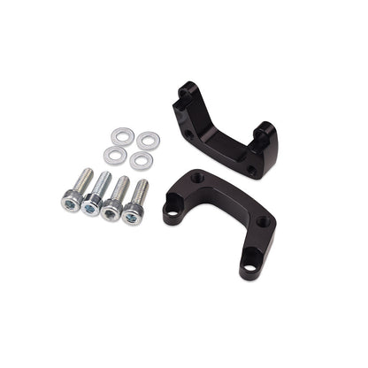 IAG Fuel Rail Adapter Bracket Set Parts Layout for Subaru WRX with JDM STI Intake Manifold