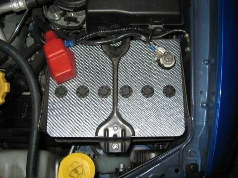 OCD Carbon Fiber Battery Cover for OEM Panasonic Battery Installed