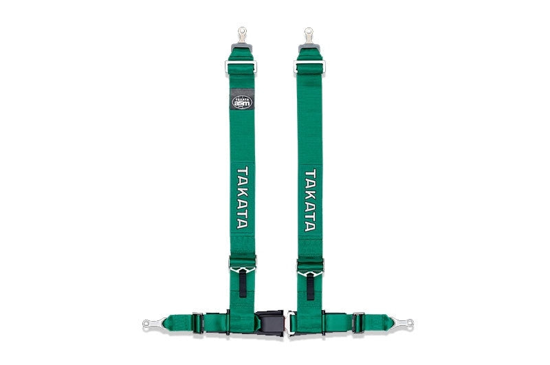 TAKATA Drift III "Bolt-On" Street Oriented 4 Point Harness in Green