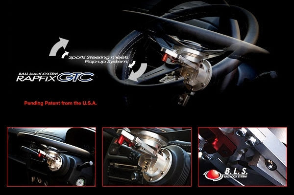 Works Bell Rapfix GTC Steering Wheel Quick Release - How it Works