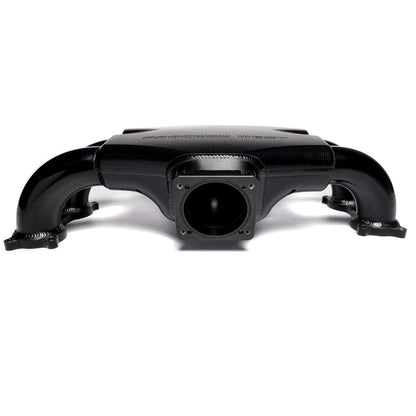 IAG Subaru STI Process West Intake Manifolds Big Bore 76mm Throttle Body Adapter - Installed