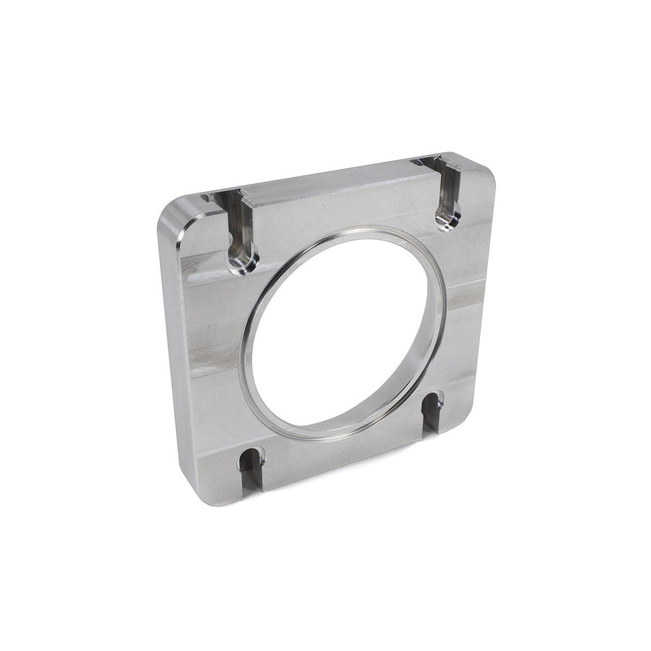 IAG Big Bore 76mm Throttle Body Silver Adapter for STI / Cosworth Intake Manifolds