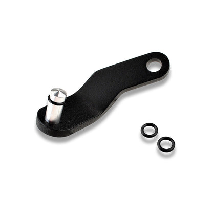IAG Driver Side Floor Mat Bracket for 2002-07 Subaru WRX / STI (Black Finish)