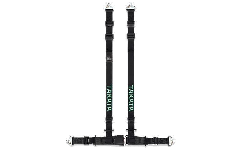 TAKATA Drift II "Snap-On" Street Oriented 4 Point Harness in Black