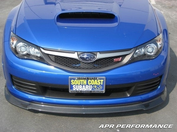 APR Carbon Fiber Front Lip Spoiler for 2008-10 Subaru STI - Installed 1