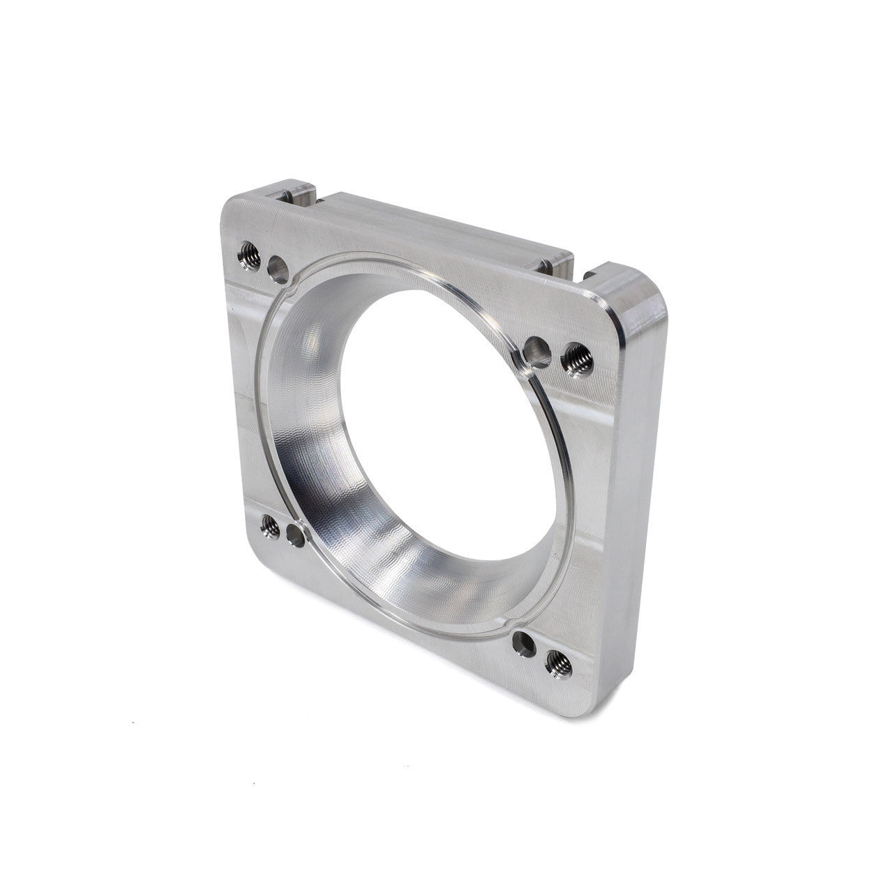 IAG Silver Big Bore 76mm Throttle Body Adapter for Subaru STI