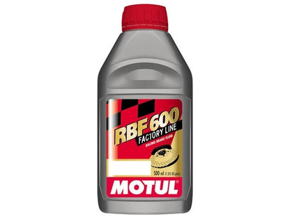 MOTUL RBF 600 Racing DOT 4 100% Synthetic Brake Fluid 1/2L