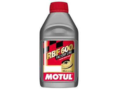 MOTUL RBF 600 Racing DOT 4 100% Synthetic Brake Fluid 1/2L