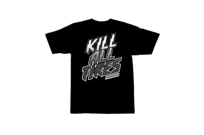 Hoonigan Kill All Tires Fade SS Tee - Black