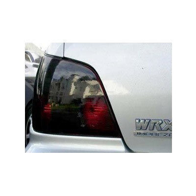 IAG RockBlocker Smoked Tail Light Overlay Film Kit for 2002-03 Subaru WRX