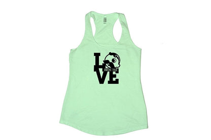Bmore True Women's Baltimore Love Mint Tank Top