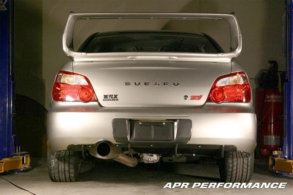 APR Performance Carbon Fiber License Plate Backing For 2004-07 Subaru WRX & STI