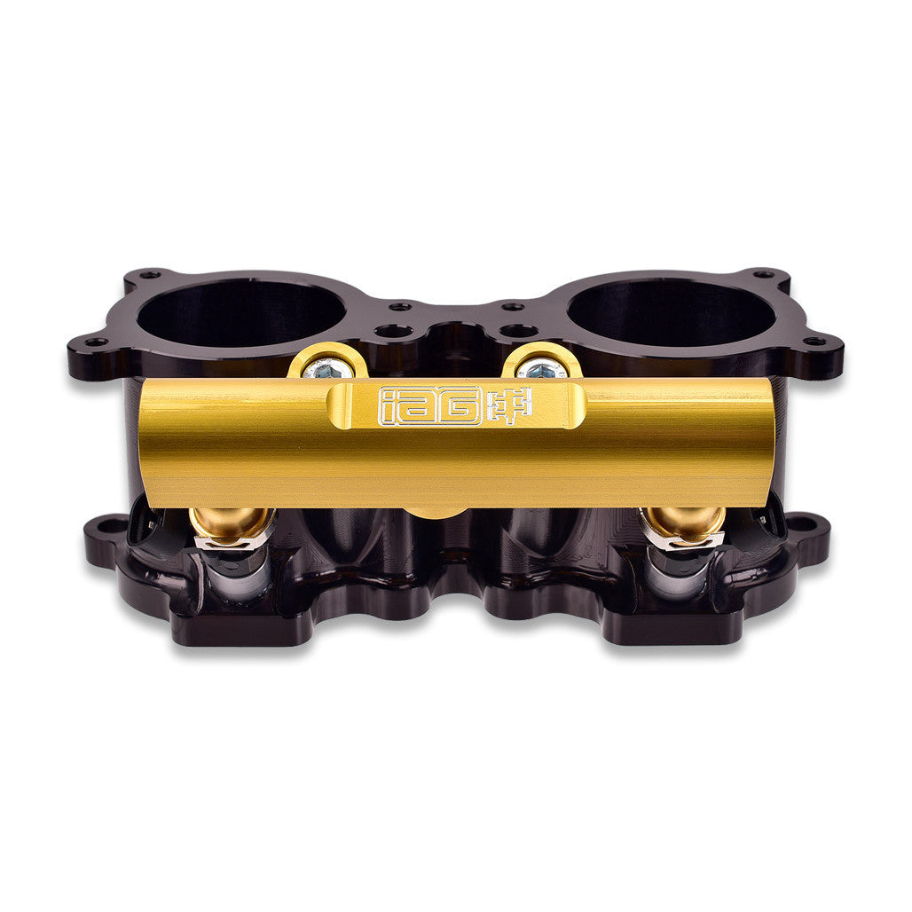 IAG V3 Top Feed Gold Anodized Fuel Rails for Subaru WRX, STI, Legacy GT and Forester XT