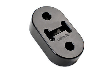Kartboy 08-21 Subaru WRX/WRX STi/05-09 Subaru Legacy GT Long Exhaust Hanger - 12mm - Black - KB-011-12MMXL