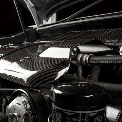 COBB Redline Carbon Fiber Engine Cover For 2022-24 Subaru WRX - 446610 - Installed 4