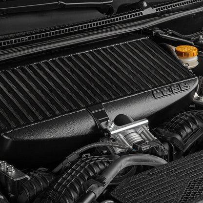 COBB Top Mount Intercooler Kit For 2022-26 Subaru WRX - Silver - Installed 3