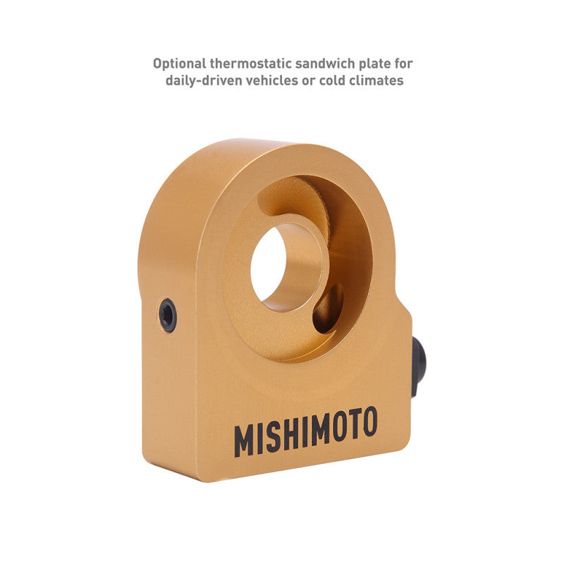 Mishimoto 22+ Subaru BRZ/Toyota GR86 Oil Cooler Kit Thermostatic - Silver - MMOC-BRZ-22TSL - Adapter