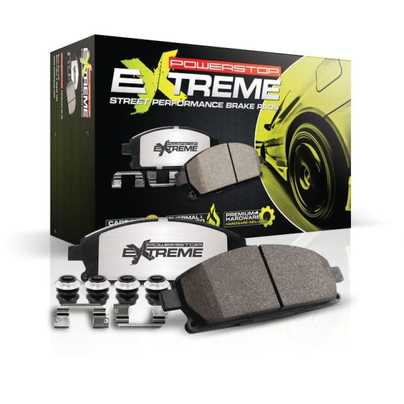 Power Stop Front Subaru BRZ / Toyota 86 Z26 Extreme Street Brake Pads w/Hardware - Z26-1836 - Packaging