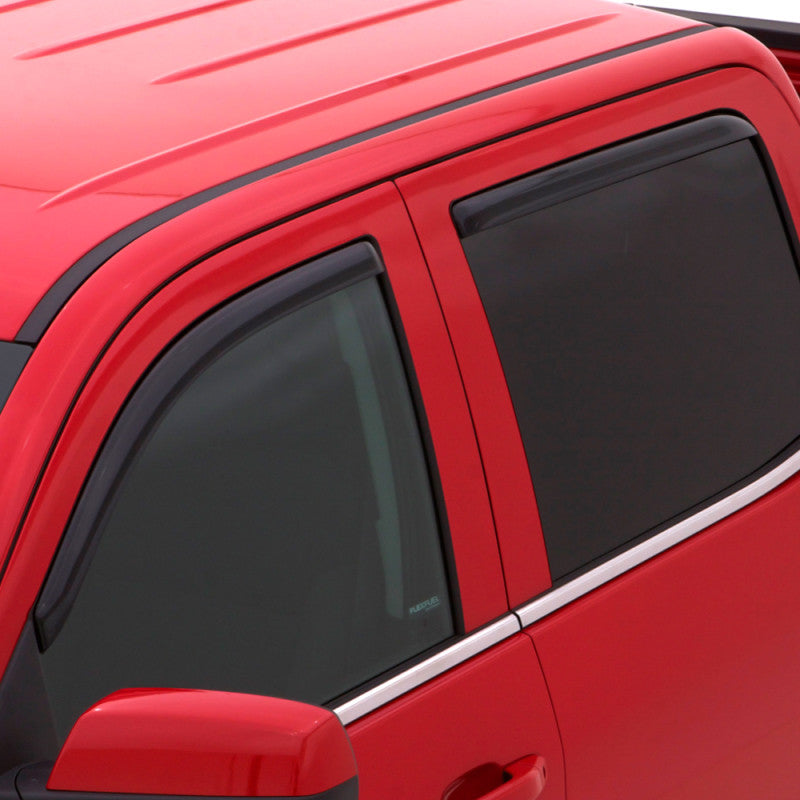 AVS 14-18 Subaru Forester Ventvisor In-Channel Front & Rear Window Deflectors 4pc - Smoke - 194375 - Primary