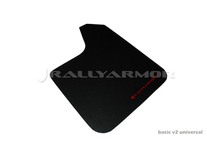 Rally Armor Universal Basic Mud Flap Red Logo