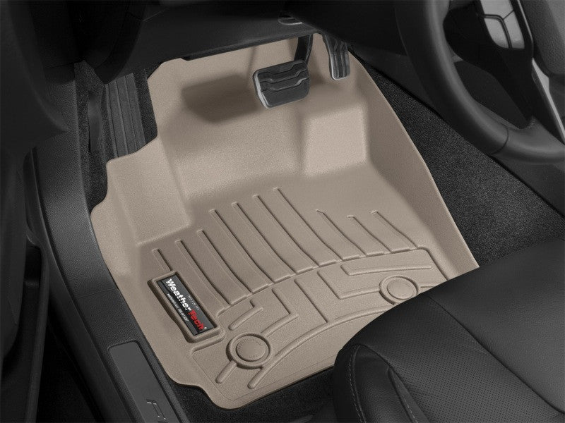 WeatherTech 05-09 Subaru Legacy Sedan Front FloorLiner - Tan - 450831 - Mounted