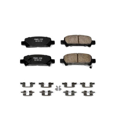 Power Stop Z17 Evolution Ceramic Rear Brake Pads w/Hardware For 2001-09 Subaru Legacy GT - 17-770