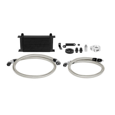 Mishimoto Non-Thermostatic Oil Cooler Kit For 2008-14 Subaru WRX - Black - MMOC-WRX-08BK