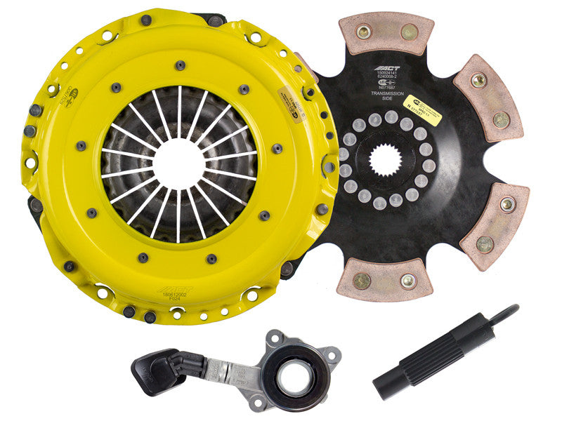 ACT Heavy Duty Race Rigid 6 Pad Clutch Kit for 2005-12 Subaru Legacy / 2006-18 WRX - SB5-HDR6 - Layout