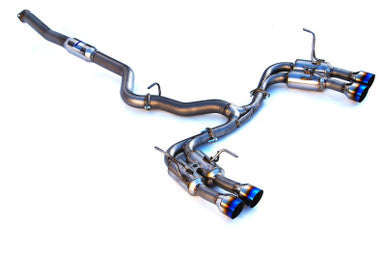 Invidia Gemini R400 Full Titanium Cat-back Exhaust For 2015-21 Subaru WRX/STI - HS15STI5TG4ST