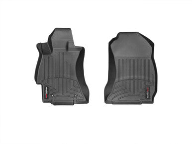WeatherTech Front FloorLiner For 2014-18 Subaru Forester - Black - 445311