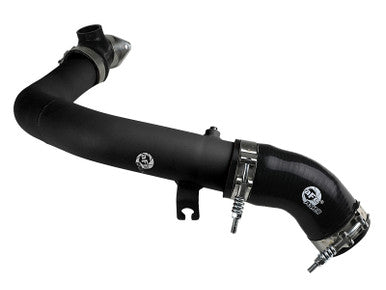 aFe BladeRunner 2.5in Aluminium Hot Side Charge Pipe for 2015-21 Subaru WRX 2.0T - Black - 46-20378-B