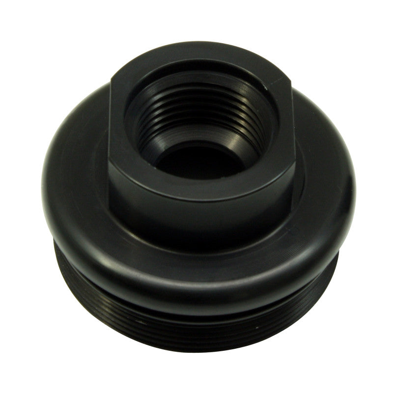 AEM Universal High Flow -10 AN Inline Black Fuel Filter - Fitting