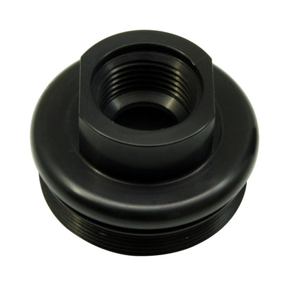 AEM Universal High Flow -10 AN Inline Black Fuel Filter - Fitting