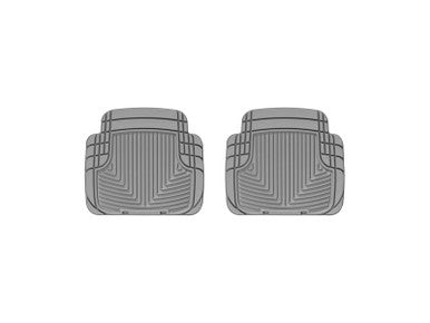 WeatherTech Rear Rubber Mats For 2006 Saab 9-2X Aero - Gray - W50
