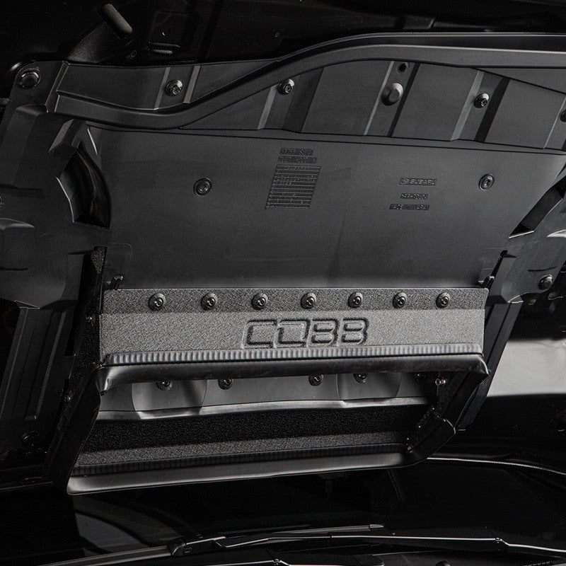 COBB Top Mount Intercooler Kit For 2022-26 Subaru WRX - Black - Installed 2