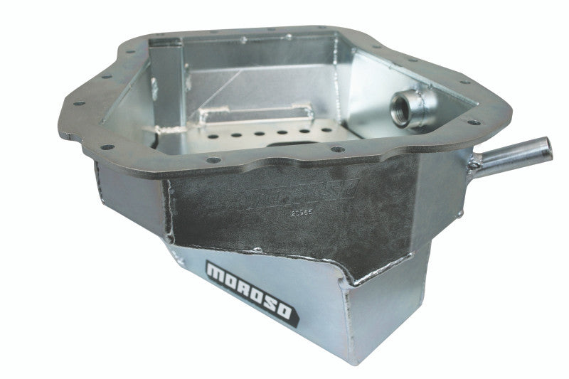 Moroso Steel Oil Pan & Pickup Combo Deep Wet Sump 6qt for 2002-14 Subaru WRX, 2004-14 STI - 20966 - Primary