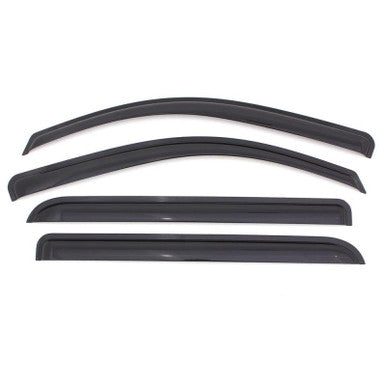 AVS Ventvisor Outside Mount Window Deflectors Front & Rear For 2010-14 Subaru Outback - Smoke - 94484
