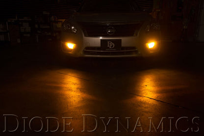 Diode Dynamics Front Turn Signal HP48 LEDs for 2015-21 Subaru WRX - Amber (Pair) - Night
