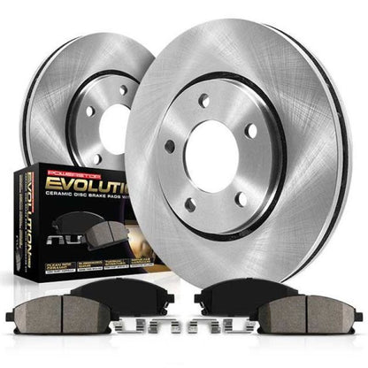Power Stop Front Autospecialty Brake Kit For 2008-10 Subaru WRX - Packaging