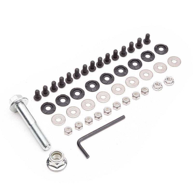 COBB 15-21 Subaru WRX Top Mount Intercooler - Black - Hardware