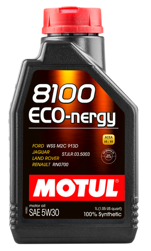 MOTUL 1L Synthetic Engine Oil 8100 5W30 ECO-NERGY (Case of 12) - 102782