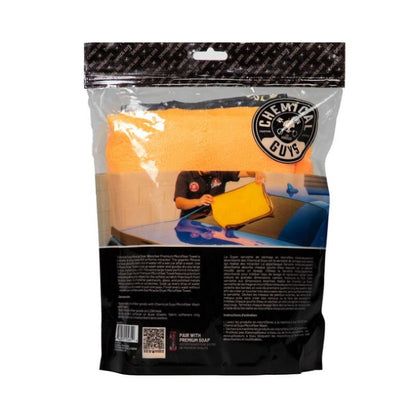 Chemical Guys Miracle Dryer Microfiber Towel - 36in x 25in - Packaging
