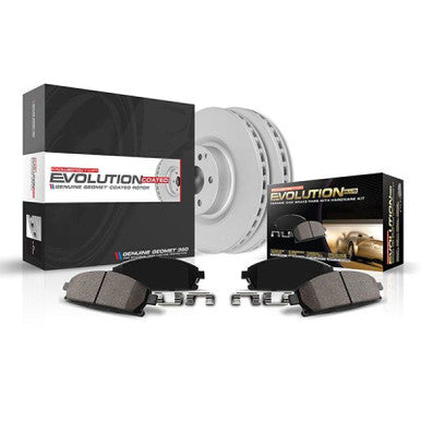 Power Stop Z17 Evolution Geomet Coated Front Brake Kit For 2018-21 Subaru WRX STI - CRK8482