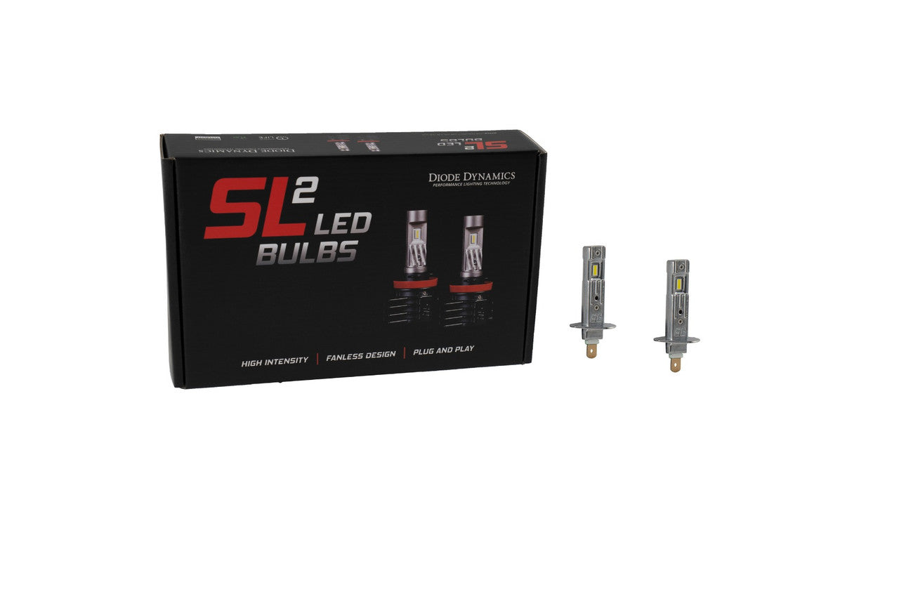 Diode Dynamics Low Beam LED Headlight Bulbs for 2004-2005 Subaru WRX - Pair - DD0469P - Packaging