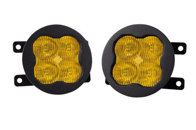Diode Dynamics SS3 Pro Type A LED Yellow SAE Fog Light Kit For 2015-2017 Subaru WRX/STi - DD6984
