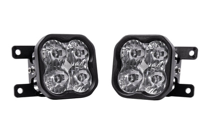 Diode Dynamics SS3 Max Type LED Fog Light Kit for 2019-2022 Subaru Ascent - White SAE Fog - DD6993 - Layout